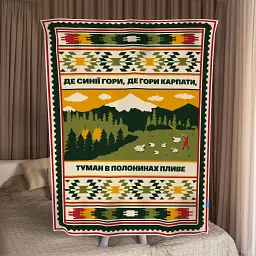 Плед «Захід України» 130х170 см - мініатюра 2