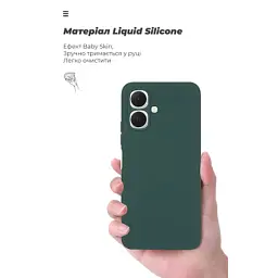 Чохол до мобільного телефона Armorstandart ICON Tecno Spark Go 2 4G Camera cover Dark Green (ARM88247) - мініатюра 7
