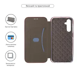 Чохол-книжка ArmorStandart G-Case для Samsung A25 5G (A256) Marsala - мініатюра 3