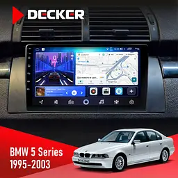 Штатна магнітола BMW 5 Series (E39) 1995-2003 Decker D9-006 4x64, 4G Decker (НФ-00002051)