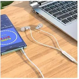Навушники Hoco M90 Delight wired digital earphone with microphone 3.5 мм червоні 6931474759375 - мініатюра 8
