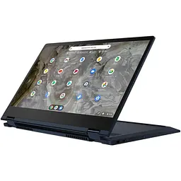Ноутбук Lenovo IP Flex 5 CB 13ITL6 13.3" FHD Touch 8/128GB i3-1115G4 Abyss Blue (OB) (82M7004CUX) - мініатюра 2