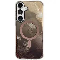 Чохол TPU Shiny Mountain (MagFit) для Samsung Galaxy S26 Chocolate
