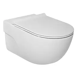 Комплект інсталяція Geberit Duofix 3 в 1 458.126.00.1 + унітаз підвісний Roca Meridian A34H240000 з кришкою Soft Close, Білий - мініатюра 3