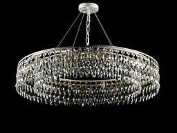 Кришталева люстра Splendid Ray L88106/800/10 WT+GD біло-золота 10 ламп E14 діаметр 80 см