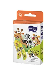 Пластыри медицинские Matopat Kids Zoo,12 шт (MA-167-GLMM-082)