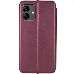 Шкіряний чохол-книжка Classy для Samsung Galaxy A04 Бордовий - мініатюра 2
