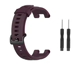Силіконовий ремінець Primolux для смарт годинника Xiaomi Amazfit T-Rex (A1918)/T-Rex Pro (A2013) Purple - мініатюра 2