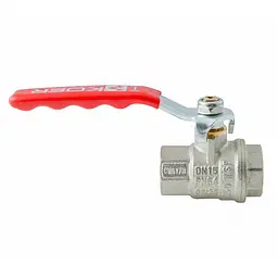 Кран кульовий Ггв Koer Extreme KE.214-15 - 1/2" FF ручка "важіль" червона KR5744 - мініатюра 3