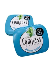 Льодяники Compass зі смаком м'яти без цукру 14 г