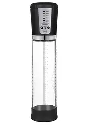 Вакуумна помпа для пеніса B - Series Power Powerpump USB Rechargeable Electric Vacuum Pump (прозорий)