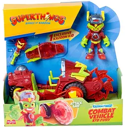 Дитячий ігровий набір Littlest Pet Shop "Кід Ф'юрі" SuperThings PSTSP116IN210 серії "Combat Vehicles"