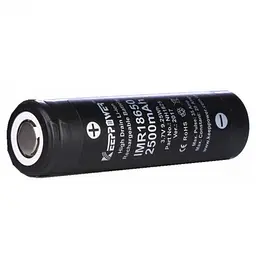 Акумулятор Keeppower Li-ion IMR18650 2500mAh (30A) високотоковий - мініатюра 2