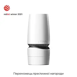 Мастурбатор Tenga - Aero Masturbator Silver, інноваційна технологія всмоктування - мініатюра 3