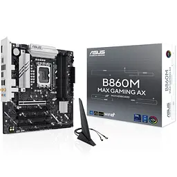 Материнська плата ASUS B860M MAX GAMING AX (B860M MAX GAMING AX) (Socket 1851, Intel B860, Micro-ATX) - мініатюра 7