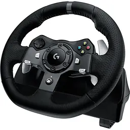 Ігрове кермо з педалями Logitech G920 Driving Force PC/Xbox Black (941-000123) [57491] - мініатюра 2