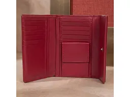 Жіночий гаманець натуральна шкіра Cortina 5115 rosso Червоний 14x10 см TONY PEROTTI acs0032527 - мініатюра 7