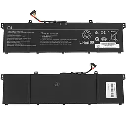 Батарея для ноутбука Xiaomi R15B03W (Mi Notebook Pro 15) 7.7V 8572mAh 66Wh Чорний - мініатюра 2