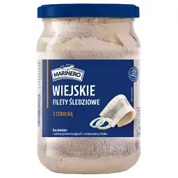 Філе оселедця Marinero WIEJSKIE z cebulka 600 г