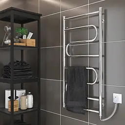 Електрична рушникосушарка Kosser Зигзаг 800x500 ER ДЗ02ЕR, Хром, Праве - мініатюра 3