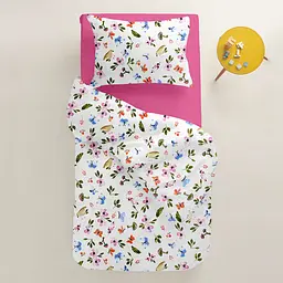 Комплект постільної білизни Cosas Happy birds CS3 Підлітковий білий (BirdsMushrooms_El80-Candy_155) - мініатюра 2