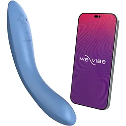 Смарт-вібратор We-Vibe Rave 2 Twisted Pleasure Blue - мініатюра 2