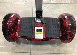 Гіроскутер-сігвей з ручкою Smart Balance A8 Premium 10.5" Полум'я - мініатюра 6