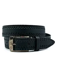 Дитячий ремінь Weatro 2,8 х 80 см Чорний dtsk-28mm-kоzh-032 (dtsk-28mm-kоzh-032) - мініатюра 2