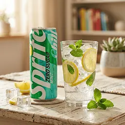 Газований напій Sprite Chill Zero Sugar Mint Zitrone Limette 330 мл - мініатюра 3