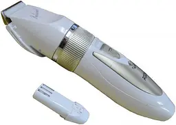 Універсальний чоловічий триммер для бороди вусів, носа і тіла Rozia HQ-2201 машинка для стрижки акумуляторна - мініатюра 2