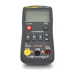 Мультиметр ANENG AN113A. Вимірювання: V DC, V AC, A DC, A AC, Ω, °C/°F, Hz, %, NCV. Функції: True RMS, дзвінки, перевірка діодів, автовідключення - мініатюра 2