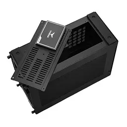 Корпус Lian Li A4 H2O, PCIE 4.0 included, PC case, Black(G99.A4H2OX4.00) (G99.A4H2OX4.00) Без БП - мініатюра 4