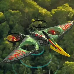 Літак на радіокеруванні SCHE L0713 Pterosaur Green - мініатюра 3