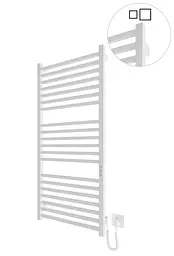 Електрична рушникосушарка HF London 1170x530 white matte 6.1.0104.06.WM, Білий матовий, універсальне (коннектор), Електронний