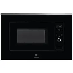 Мікрохвильова піч Electrolux вбудована 20л електронне керування 700Вт дисплей чорний+нерж