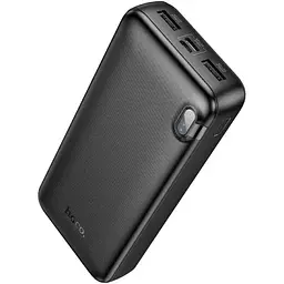 Зовнішній акумулятор HOCO J128A Powerful power bank(20000mAh) Black (6942007621175)