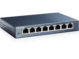 Комутатор TP-LINK TL-SG108 - мініатюра 3