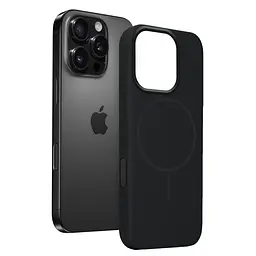Чохол MAKE Apple iPhone 16 Pro Silicone Solo Black - мініатюра 4