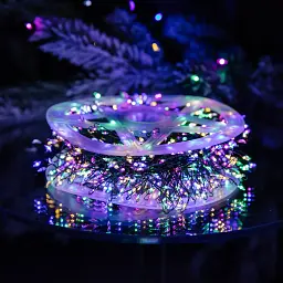 Гірлянда-нитка Роса Хвойна лапа 640 LED 30 метрів, мультиколор GarlandoPro D1750ML - мініатюра 12
