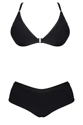 Комплект білизни Demoniq LadyX Luna XXL чорний - мініатюра 6