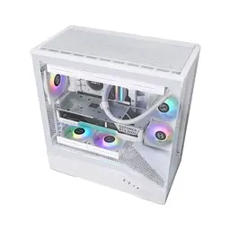 Корпус для ПК Lian Li V100, White (G99.V100W.01) - мініатюра 6