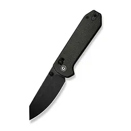 Ніж складаний кишеньковий Civivi Yonder, (7.3 см) 14C28N/Micarta темно-сірий
