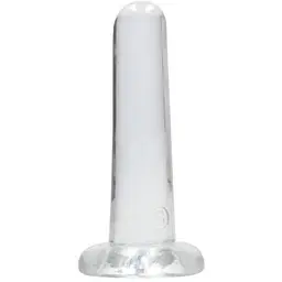 Фалоімітатор Realrock Crystal Clear Dildo 5.3" 13.5 см прозорий