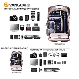 Рюкзак Vanguard VEO Range T 45M Beige (VEO Range T 45M BG), Хакі - мініатюра 8
