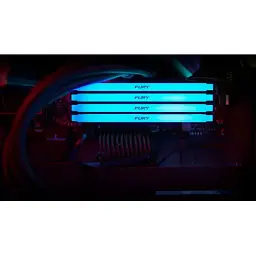 Модуль пам'яті для комп'ютера DDR4 16GB (2x8GB) 3600 MHz Beast RGB Kingston Fury (ex.HyperX) (KF436C17BB2AK2/16) - мініатюра 5
