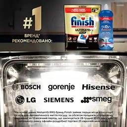Капсули для посудомийних машин Finish Ultimate Plus Сода 28 шт. (3322152) - мініатюра 8