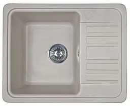 Кухонна мийка Adamant SMALL avena 570x455x180 мм, з крилом 57 см