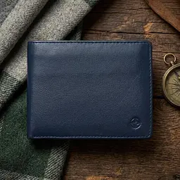 Чоловіче портмоне Tony Perotti з натуральної шкіри Cortina 5051 (90117) Синє - мініатюра 7