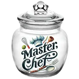 Банка для зберігання Galleryglass Master Chef скляна з кришкою 550 мл (85006376)