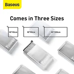 Авто полотенце BASEUS Easy life car washing towel 40*40mm Two pack (CRXCMJ-0G) - мініатюра 7